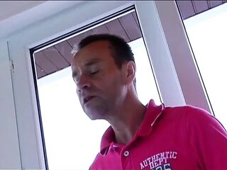 Black Floozy From France Double Permeated at Pool