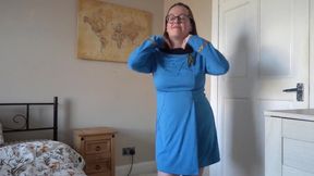 Striptease in Star Trek Cosplay Nurse Uniform