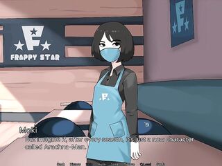 FRESH FEMBOY BARISTA??? Hazelnut Latte Recent Character - Hazelnut Latte