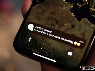 BLACKED Knob Avid Playgirl Rae lil Black Dumps BF For two BBCs