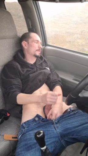 HD Outdoor Jerk - Fucking myself til I shoot!