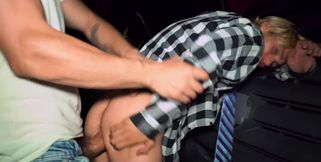 Tony and Bob bang outdoor... great twink lust