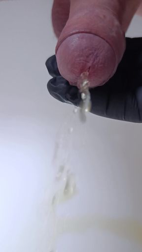Pissing in the bathtub