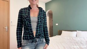 Amateur MILF gets fucked by colleague in homemade POV