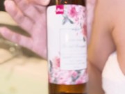 【素人】サウナで汗だく汁だく精液ぶっかけセックスしちゃいました　カップル/日本人/巨乳/人妻/フェラ/手コキ/顔出し