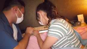 My girlfriend was fucked in front of me!