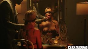 Hot MILF Cherry Kiss works hard with her mouth and a delicious pussy
