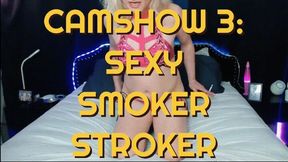 Cam Show 3 Sexy Smoker Stroker Trans Lola Minaj Smoking MP4SD