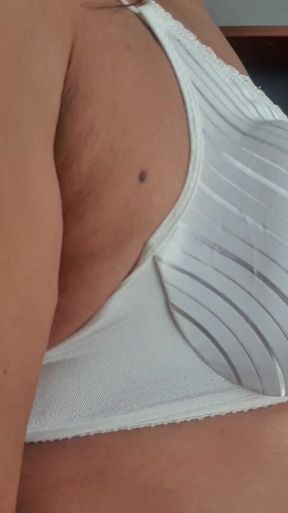 Vintage Front Hook Nylon Bra