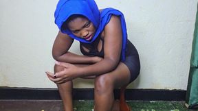 Amayi the Rich Girl in Zambia Masturbate Her Pussy