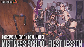 Mistress School First Lesson - Devil Violet