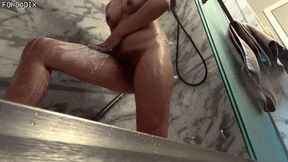 Shower spy leg shave [MP4 - 1080p]