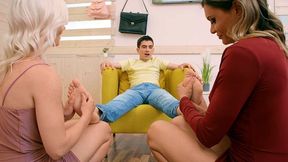 Foot Fetish Triple Penetration ~ Kitana Lure, Lily Joy, Jordi (Brazzers) HD XXX Video