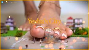 Giantess Yesha - Yesha's City [Part 1]