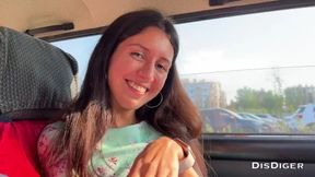 Russian Teen Anal in Forest Car Fuck