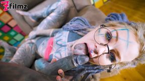 Tattooed Girl Anuskattz likes dick