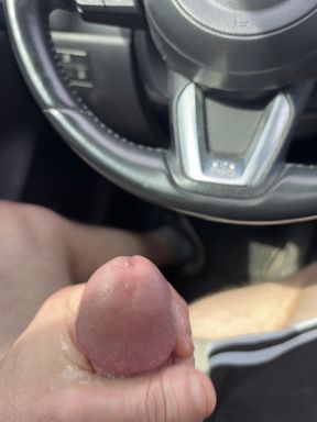 Endless Gushing Cum! Yummy Young Horny Guy Loosens Longlasting Loud Hot Load in Starbucks Carpark!