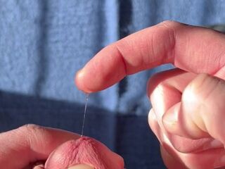 Cumming Hard With Satisfyer In Front Of Window