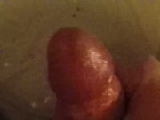 Slow Motion Male Ejaculation: Man cums