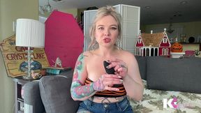 plugged prostate meat puppet while sucking my cock