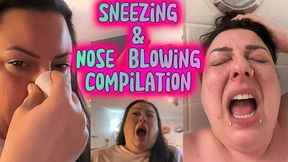 Compilation - Sneeze Frenzy - Watch me Sneeze 'till You Cum