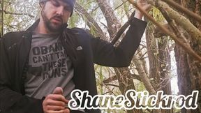 Jacking Off From a Tree I climbed up into