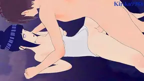 Hinata Hyugas Hot 3D Tryst with Busty Temptation and Creampie Climax