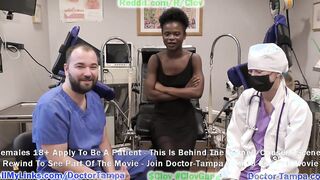 Become Doctor Tampa, Gives Rina Arem A Yearly Gyno Check And Pap Smear With Nurse Stacy