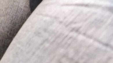 Italian stepmother with big ass in jeans goes shopping and shows you butt plug and small diaper