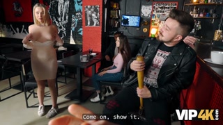 VIP4K. Please, fuck me for a cup of coffee!