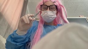 I'm a crazy stepmother and a doctor. I'll pull out his two bad teeth and scrape his penis. In the meantime, as a sign of my courage, I'll handjobs dick. I'll play with his cock twice and keep his cock as a souvenir. In the meantime, I'll put a surgic