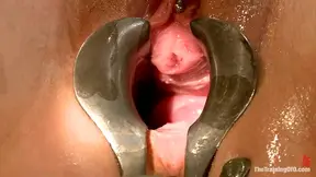 Sizzling Katherine Cane Gets Pussy Gapped by Vibrating Device