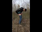 Self facial in public - complete 4k 9:16 video