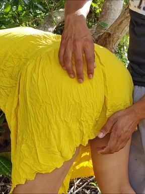 Cheating Wife Goes For A Walk Outdoors And Gets Caught By BBC On Xvideo