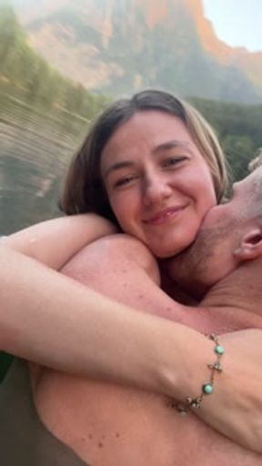 Wild swim, naked and soaked