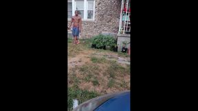 Public Nudity!! Naked Kennie Jai in Multiple Locations and Almost Gets Caught!!