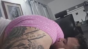 My ass smashes his face and he farts so much