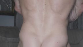 Shredded German Bodybuilder — Rear Double Bi & Glute Flex POV