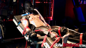 Intense foot play domination & meat pump gay bondage