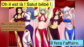 French Fantasy JOI – Wild Anal Party Masturbation Madness with Hot Anime Girls