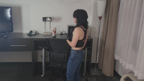 Femboy Zako Ko and Trance Pose