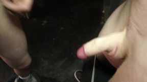 Bearded gay sucking cock before receiving jizz