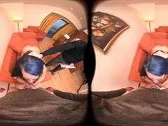 Vrporn Femdom - Special Therapy In Threesome Aya Goldie -