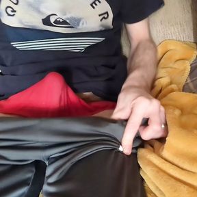 Cumming Red Pants