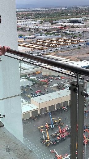 Banging on the Balcony W Ria Bently