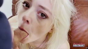 Blonde Cutie Annie Archer Gets Her Pussy Drilled And Her Mouth Jizzed!