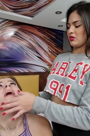 Spitting Gang Bang Party Extreme Spit