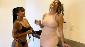 Cuckold MILF's First Lesbian Sex - Monique Fuentes and Mariana Martix