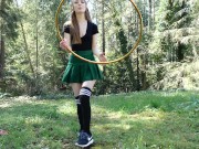 Hooping Outdoors