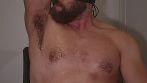 Dirty Armpit Play – Spitting, Stroking, Cumming and Smearing It All Over My Pits
